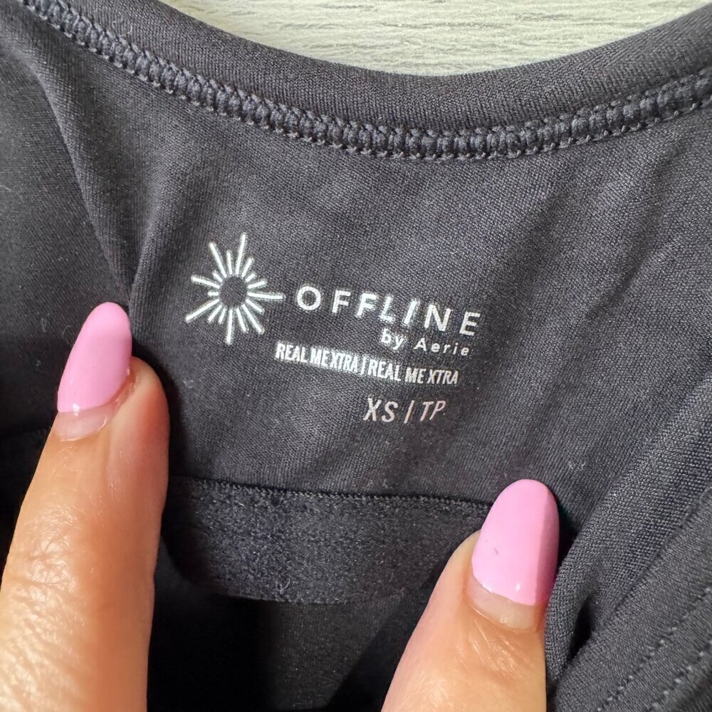 NWT Offline By Aerie Real Me XTRA Flare Jumpsuit - Picture 7 of 10